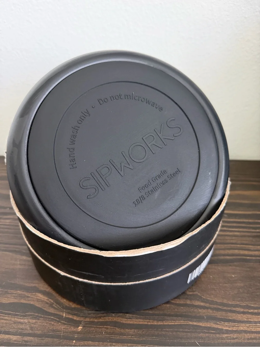 SIPWORKS Stainless Steel Weighted Dog Bowl Non-Slip New Open Box